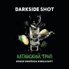 Табак для кальяна Darkside Shot Алтайский Трип  (Хвоя, Фейхоа, Эвкалипт) 30 гр